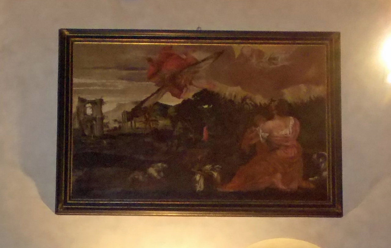 Mos&egrave; e il roveto ardente (dipinto) di Caliari Paolo detto Paolo Veronese 